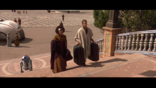 aggressivewhenstartled: anakinskydala:  how in the name of fuck do padme’s next 17 outfits fit in these 3 tiny suitcases  All the technology they don’t put into gynecology goes into suitcases. 