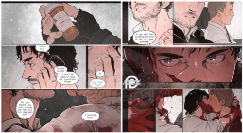 Support me on Patreon! > reapersun on PatreonSome more previews! This is my Hannigram Omegaverse comic that’s been ongoing for a few months lol. Part 1 is The Contemplative Man and part 2 is The Persistent Hunter, and they’re loosely following