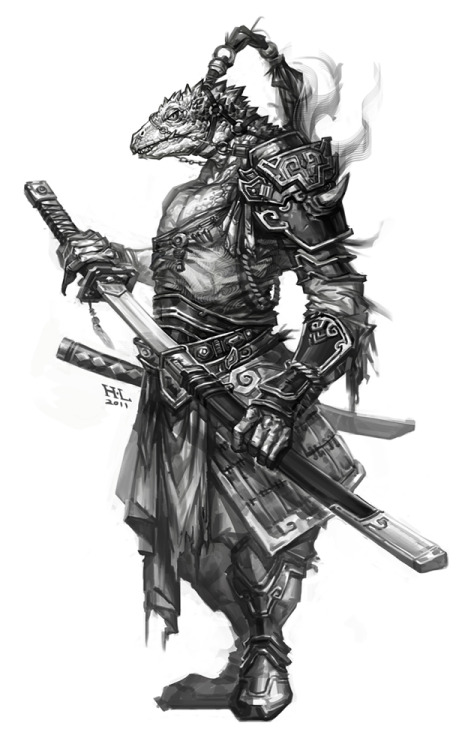 sorcerersskull:H.L monster NO.3 by hualu