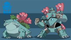 pennicandies:  chiefasaur:  I’m still getting used to tumblr. Lets see what happens when I upload multiple pics in one post! These are some old Pokemon Transformers I drew a while ago. I may have to return to this concept and draw a few more, they are