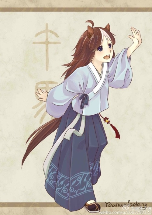 dressesofchina: Chinese Zodiacs in Hanfu by 幽狐小狼