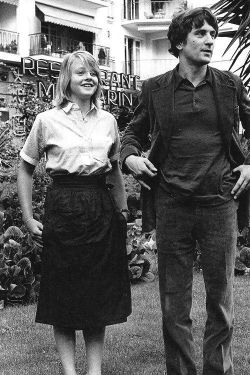alkemilk:  Jodie Foster and Robert DeNiro at the 1976 Cannes Film Festival for Taxi Driver 