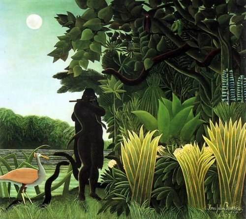 nobrashfestivity:   Henri Julien Rousseau, The Jungle  