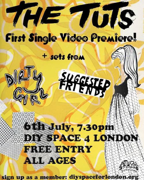 thetuts: SINGLE LAUNCH PARTY THIS WEDNESDAY! It’s FREE ENTRY but you NEED to register as membe