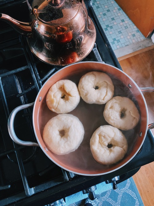 Okay here is today’s bagel tag content - while everyone was learning how to make sourdough last year