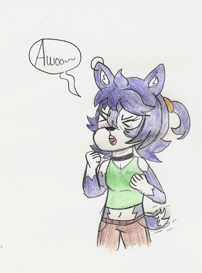 krisispiss:morgpandas:She go AWOO~@krisispiss Bonus: Awoo~Who wouldn’t awoo~ with