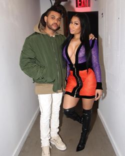 schedvins:  The Weeknd &amp; Nicki Minaj Perform “The HILLS” Live On SNL 