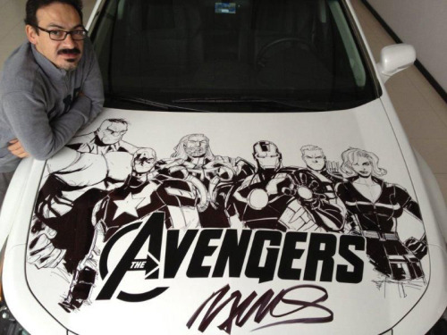 nomellamesfriki:  The Avengers Acura TL  