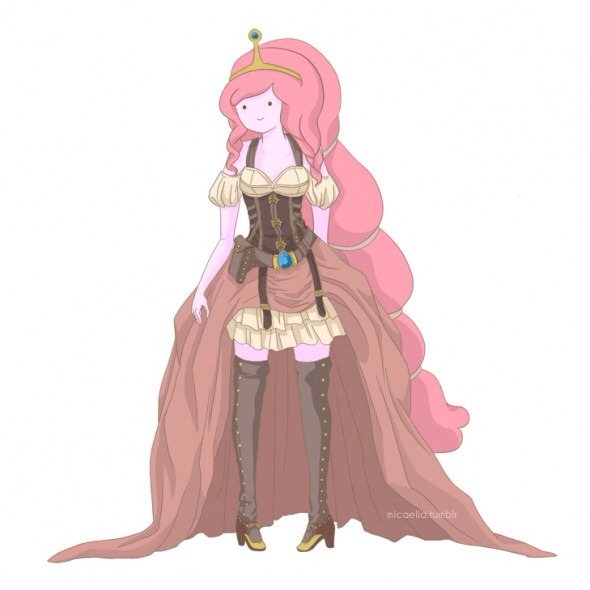elecastrov:  adventure Time v. Steam Punk pt. 1 (Found it at micaella)