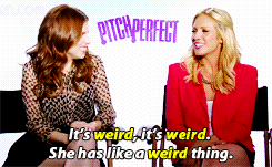 stillintoak47:  uselesscaramel:  randomshipsforpitchperfect:  sensiblethingtodo: Anna/Brittany + Weird inspired by x   Welcome….  maybe ‘weird’ will be our always  OMG stop it!!!
