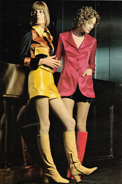 Tan Giudicelli for MicMac and Anne-Marie Beretta for RamosportJours de France - March 5 1971