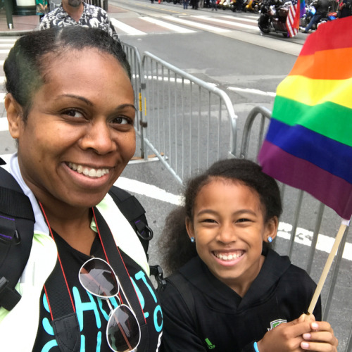 At the pride parade ️‍ #mixedrace #lgbt #lgbt #change #weaccept #blackasianinc (at San Francisco Pri