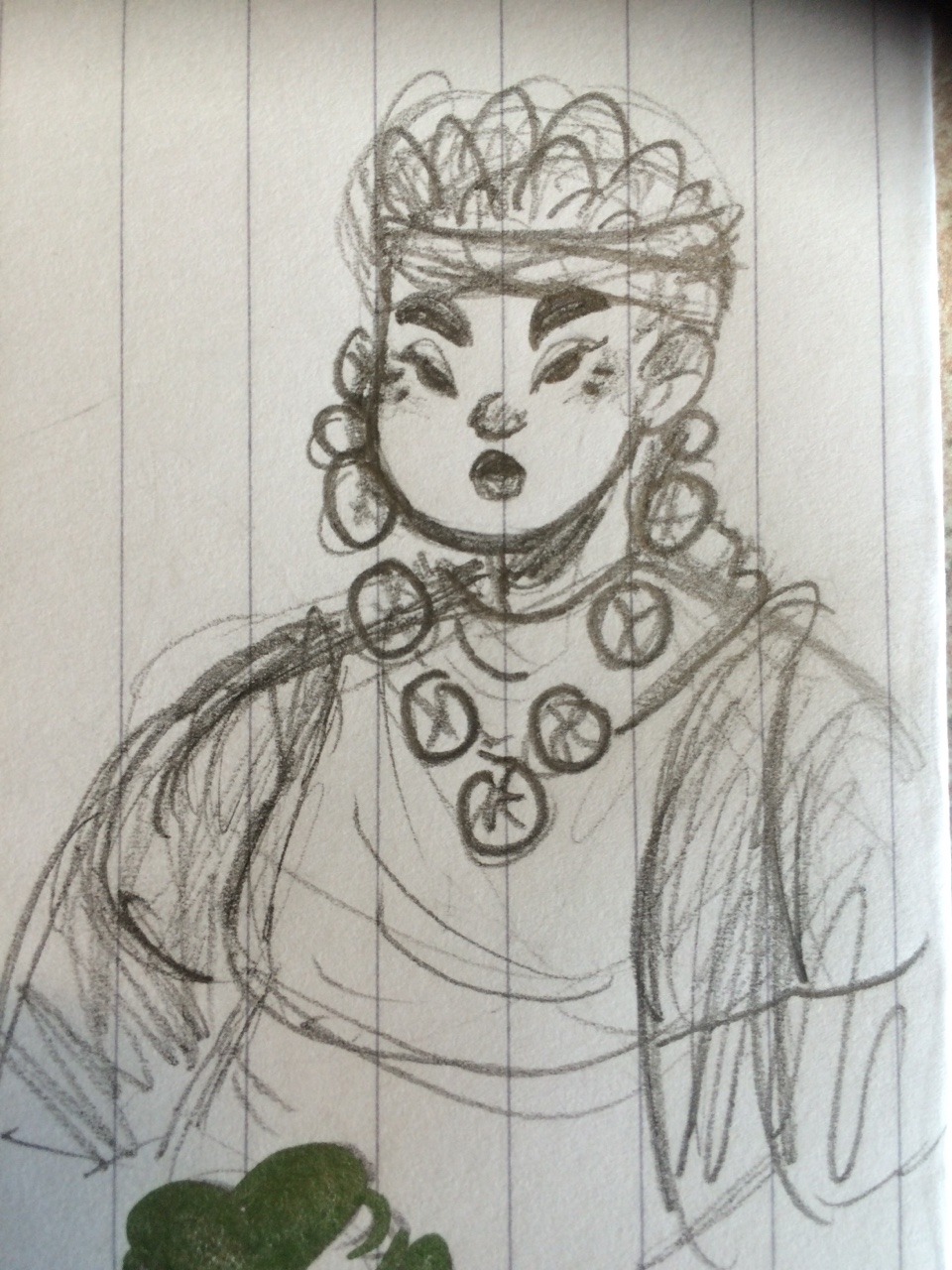 betadoodles:  I did some jojo stuff today in school :0 