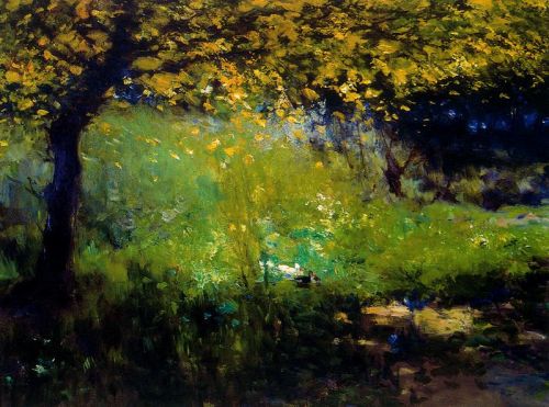 Jardingane (Algorta) Artist’s Garden -  Jaume Morera i Galicia 1912Catalan 1854-1927