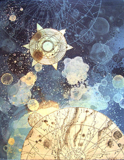  Selections from Tallmadge Doyle’s ethereal Celestial Mapping Series 