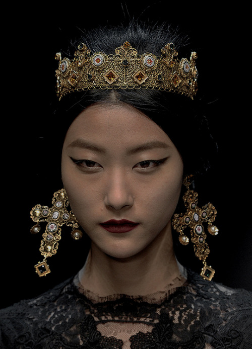 oldfashionedvillain: Dolce &amp; Gabbana Fall 2013