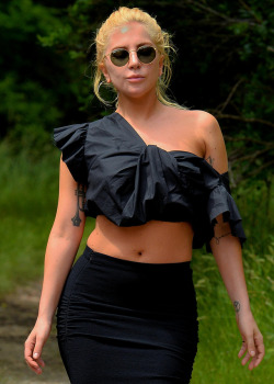 gagasgallery:  Gaga out and about in Montauk,