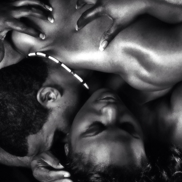 eroticnoire:  She digs her nails in deep as he digs in deep. #eroticnoire #ebony