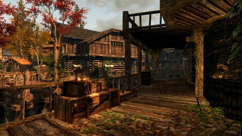 azuras-evve: Autumn feeling in Riften.