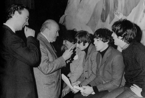 mrepstein: The Beatles during rehearsals for Another Beatles Christmas Show, December 1964. With the