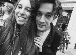 the1975hqs:  Matty with a fan in London - July 23 (x)