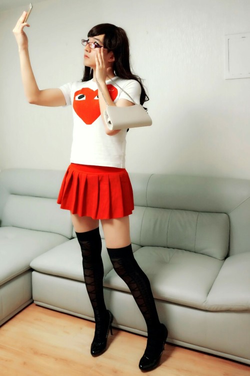 lingcunaili: part 2:Merry Christmas！reblog if you like Asian sissy❤ I luv Asian sissy