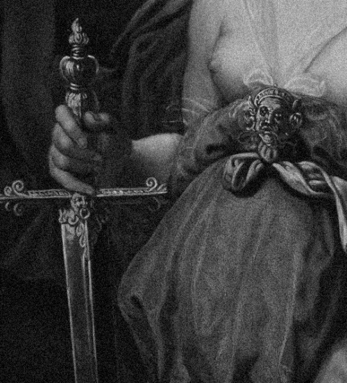 "Judith With The Head Of Holofernes" Detail, By Vincent Sellaer.