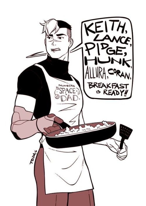 thischickdoesart:Space Dad Shiro (updated inked) by This-Chick-Does-Art