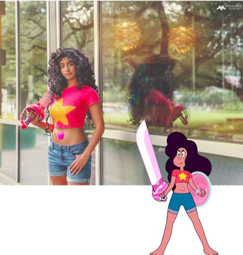 blackwomenincostume: Steven Universe Cosplay www.instagram.com/p/BdoJSN7FiMj/ 