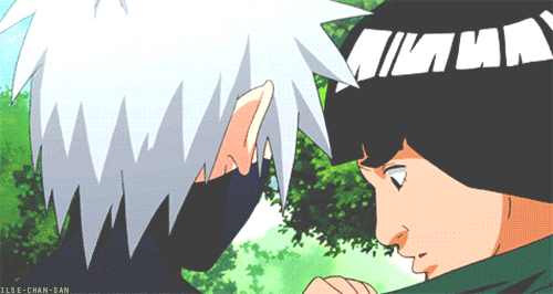 ilse-chan-san:        “It’s like an acorn.”         “Fight me, Kakashi!”