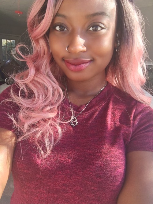 pumpkinmcqueen:  slickyungin: melanated-munchkin:  “Black people can’t pull off pink” TRY AGAIN SON😈💞  Slickyungin  Pink all day