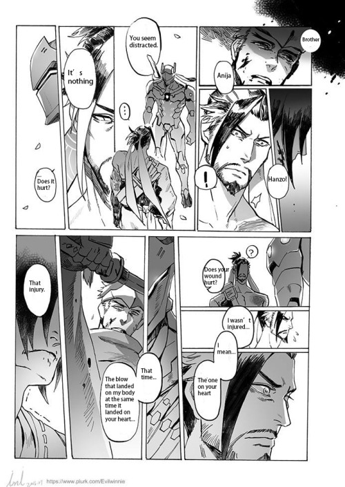 korynthekorn: 源氏怕痛系列 Genji is Afraid of Pain Comic by: imi (evilwinnie)  http://evilwinnie.deviantart.com/ Translated by: Koryn  Permission was granted to translate and repost. Kindly do not repost anywhere else without consent from the artist.