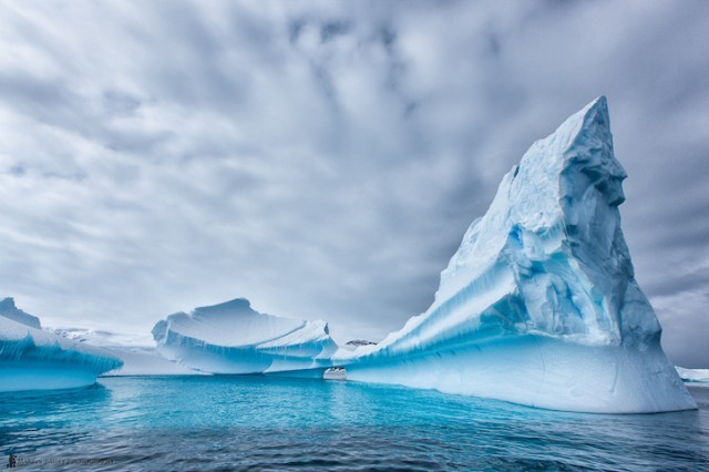 asylum-art:  Amasing Photos Capture the Beauty of Antarcticaâ€™s Icebergs by