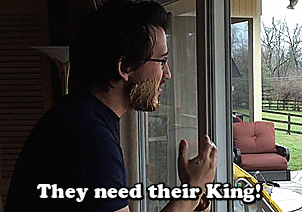 itty-bitty-markipoo:  The King has returned… Just not as strong as before. (But