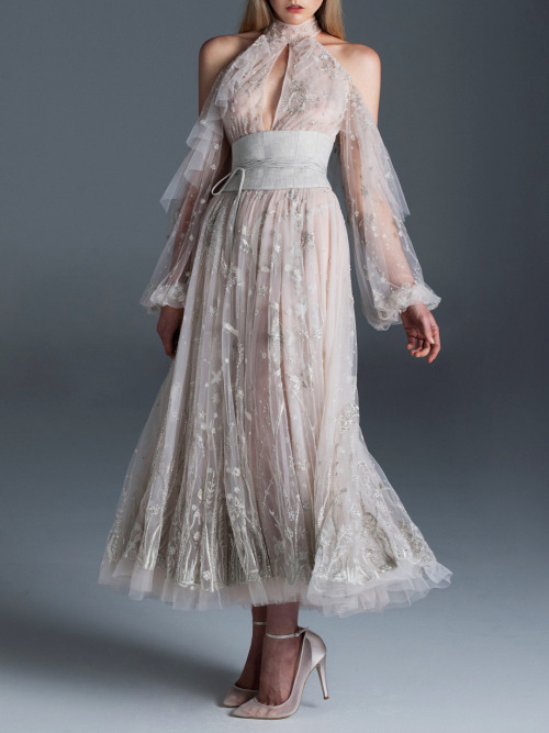 chandelyer:Paolo Sebastian “East of the Sun and West of the Moon” fw19 couture coll