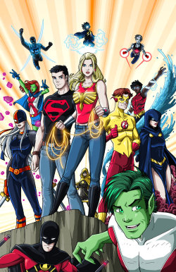 extraordinarycomics:  Teen Titans by Jamie Fay.
