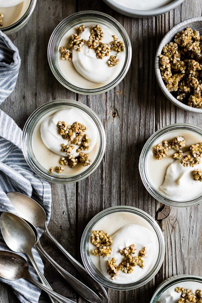 guardians-of-the-food:Jasmine Pudding with Honeyed Buckwheat