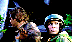 maggiesawyver:gif meme: @ginnyebaker asked star wars + favourite romantic relationship↳ leia organa 