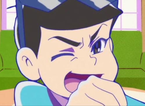Hey @day-nimatsu WhY Have I NEVEr Seen These ACTUALly Canon Screenshots Of Karamatsu Before?????
