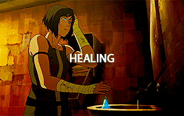 giffingkorra:  korra +  bending variations requested by anon 