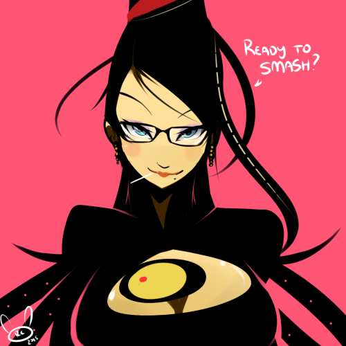 usagirc:  Yup. Bayonetta  made it in Smash. 