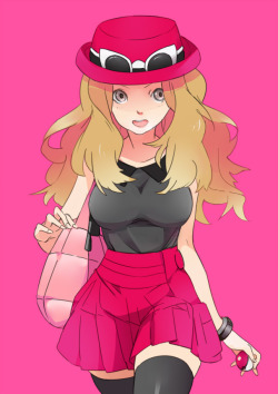 bunnyshadeow:  xy girl trainer is such a babeeee 