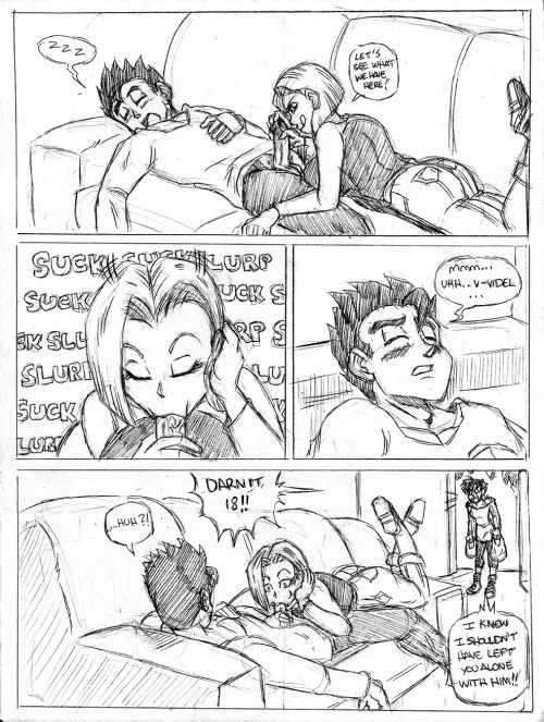 Can’t leave Gohan alone for one minute without someone trying to take advantage of him. First Strip, in case you’ve missed it!