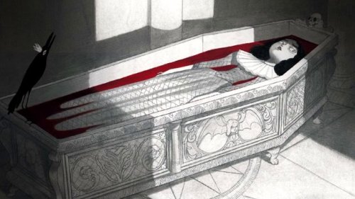 ghoulnextdoor:Isabella Mazanti’s illustrations for Sheridan Le Fanu’s Carmilla