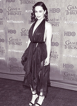 laadystoneheart:  Game of Thrones season four premiere in New York City 