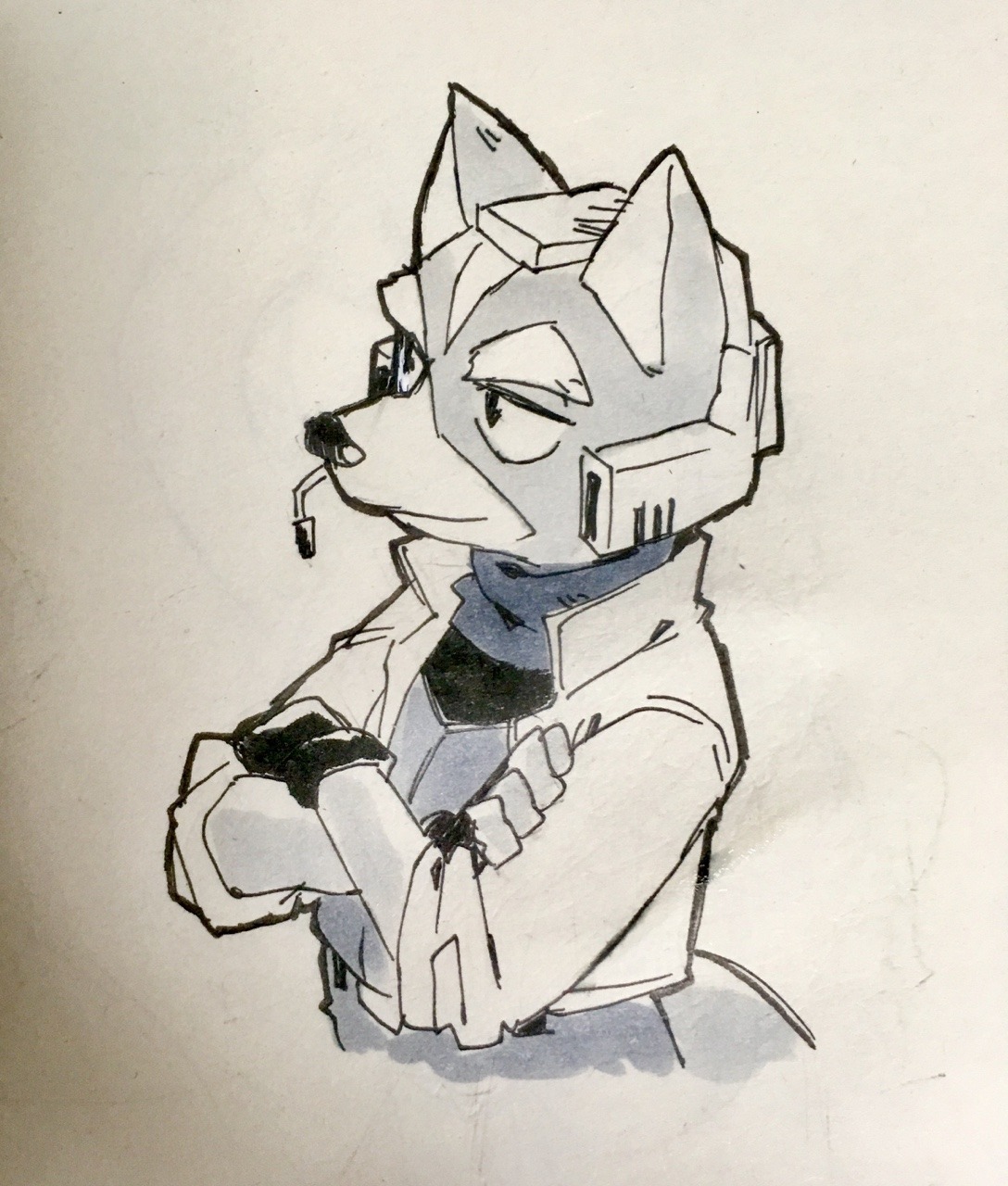 nemurism: Starfox doodles #1