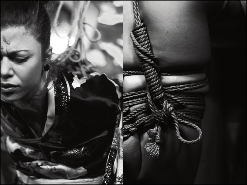 misungui:  Performance Kinbaku Misungui & PhilipAnn  Credit Photo : Plume E. Heters