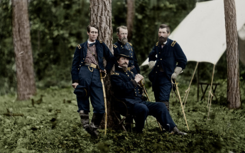 ladyhistory:darling-victoria:From top to bottom: U.S. Grant, his best bud William Tecumseh Sherman (