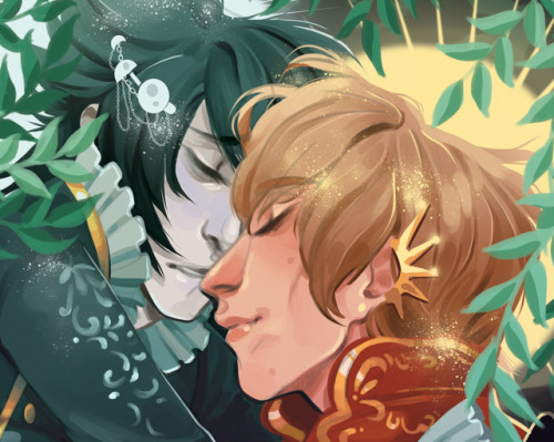 envyhime:I finished up my piece for Aeternum, the ignoct zine I was a part of! This is a collab with