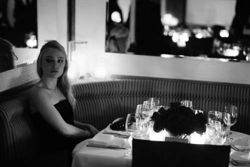 Dakota Fanning at the Charles Finch and Chanel Pre-Oscar Awards Dinner on February 27, 2016 in Los A